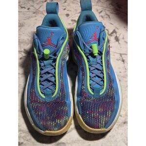 Nike Men's Jordan 36 Low DN4195 430 Luka Doncic, Laser Blue/Electric Green Sz 8